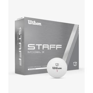 ウィルソンスタッフ WILSON Staff 2024 Model X Golf Balls 1ダース [並行輸入品】最硬級ウレタンボール｜okazakiinternational