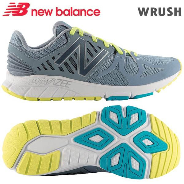 ニューバランス　VAZEE WRUSH　NEWBALANCE　WRUSH　GB　グレイ
