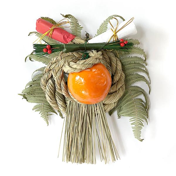 正月飾り しめ飾り しめ縄 ご当地飾り   玄関飾り アレンジ （大）  伝統 ゴンボ 自宅用 会社...