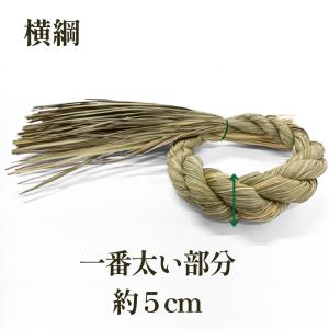 秀〆 しめ縄 材料 リース 土台 草 q型 3...の詳細画像3