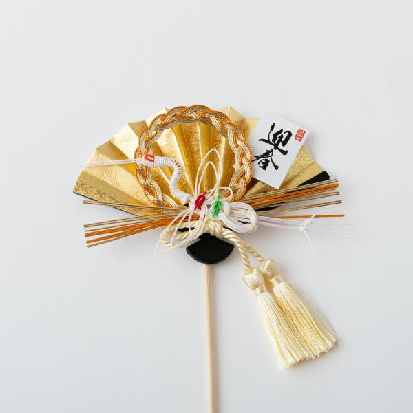 秀〆 正月飾り 材料 扇ピック  飛び鶴  パーツ 素材 ハンドメイド アレンジ 手作り しめ飾り ...