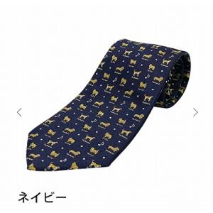 西陣織 シルク ネクタイ ネイビー レオノーレ(LEONORE) ピアノ ピアノ発表会 コンクール ...