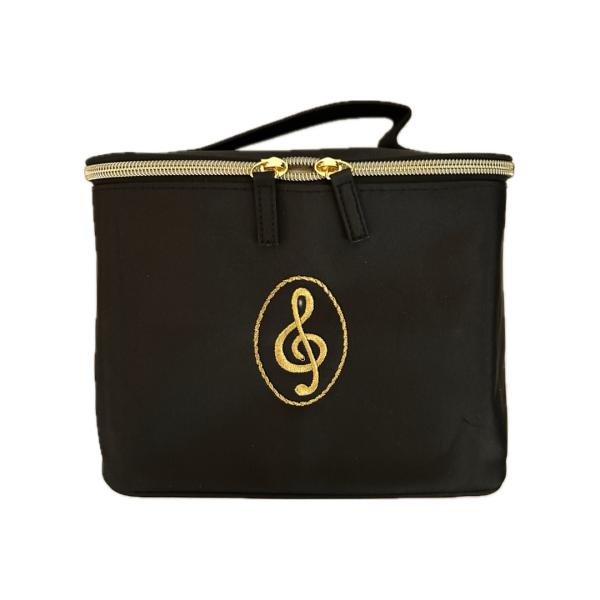 ト音記号 メイクボックス 音楽 発表会 プレゼント おすすめ 大容量 持ち運び おしゃれ 人気 バニ...