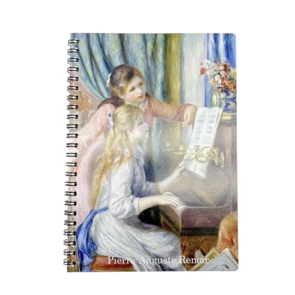 音楽 ノート ピアノ リングノート ルノアール ピアノ発表会 プレゼント 文具 文房具 かわいい ギ...