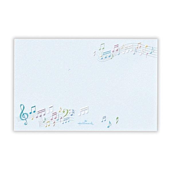 Hallmark,音楽　【ミニメッセージカード】,封筒,ホールマーク,ピアノ発表会プレゼント