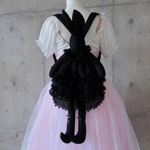 うさぎリュック,ブラック,うさぎバッグ,母の日