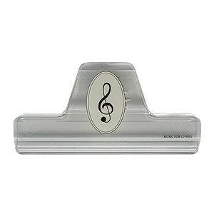 ミュージックブッククリップクリア／ト音記号,発表会プレゼント