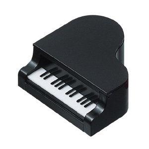 ミニピアノ鉛筆削り　ブラック,音楽グッズ,発表会プレゼント ピアノ発表会プレゼント