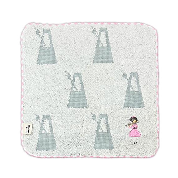 チックトーンタオルチーフ フルート ハンドタオル 発表会 プレゼント おすすめ おしゃれ プチプラ ...