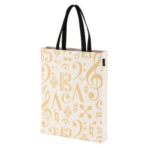 ピアノ バッグ Piano line レッスンバッグ ガヴォット 縦型トート（ホワイト）ピアノ発表会...