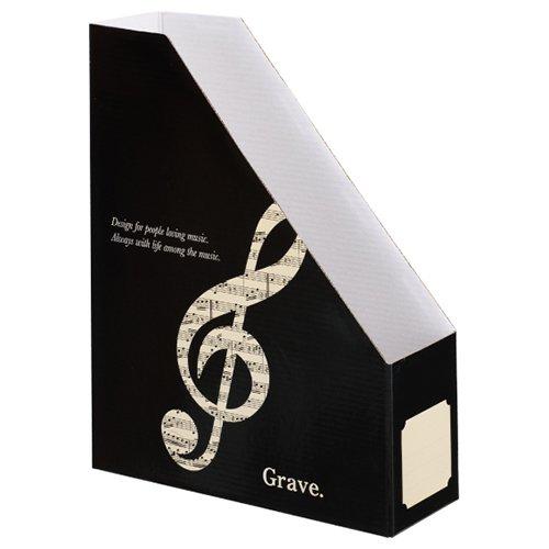 グラーヴェ ファイルボックス（音符）,音楽,ピアノ発表会プレゼント