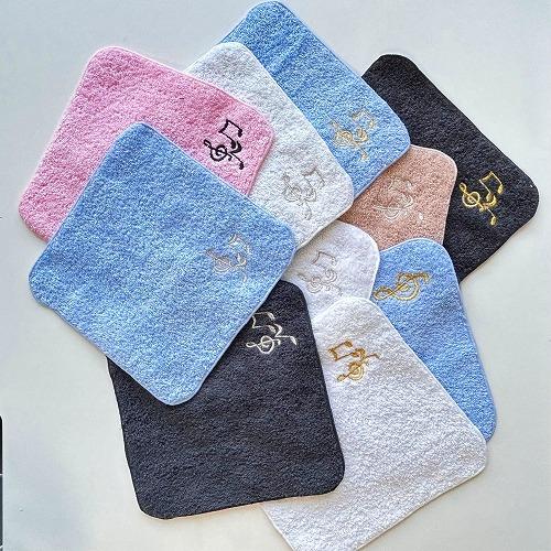 音楽 タオル 日本製 おまかせ 10枚セット ピアノ 発表会 プレゼント