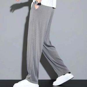 2枚セット 接触冷感 ワイドパンツ メンズ 冷...の詳細画像4
