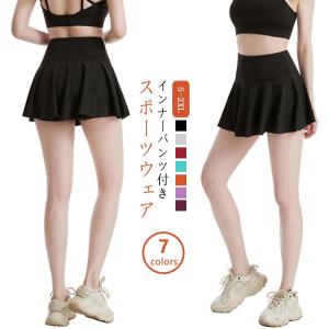 バドミントン スコート ミニスカート スカート 夏 テニススカート