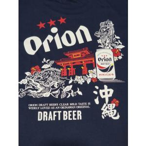 正規品 オリオンビール Tシャツ 首里城 守礼門と龍 紺 グッズ かわいい おしゃれ 限定 雑貨