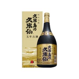 久米島の久米仙　ブラック　古酒　40度　７２０ｍｌ｜oki-toku-y