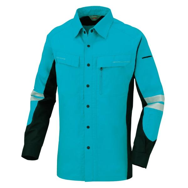 作業着  大川被服 DAIRIKI ダイリキ 30712  夏用長袖シャツ  作業着 かっこいい  ...