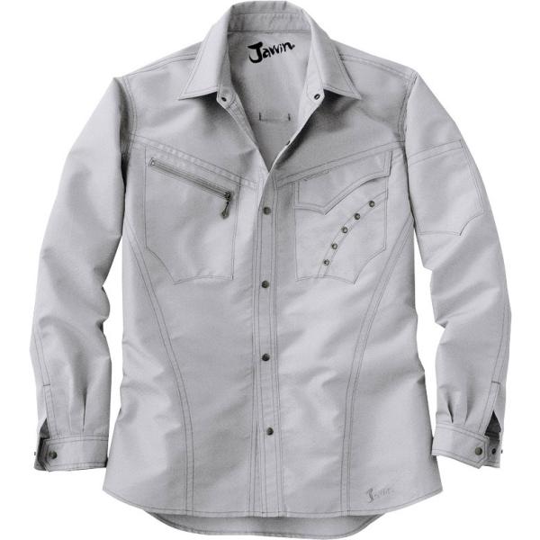 作業着 自重堂 51604 長袖シャツ 秋冬