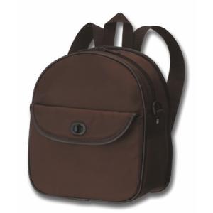 ランドバッグ 通園カバン 茶色（ナイロン）A-13