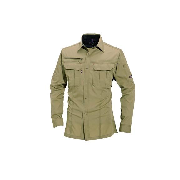 バートル BURTLE 春夏作業着 6103 長袖シャツ（ユニセックス）