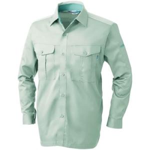 桑和SOWA 春夏作業着 425 エコ長袖シャツ 6L