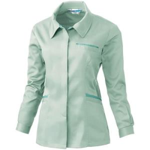 桑和SOWA 春夏作業着 424 エコ女子長袖スモック 3L