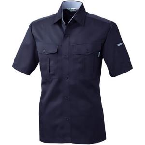 桑和SOWA 春夏作業着 417 半袖シャツ 4L