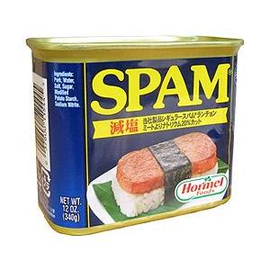 スパム SPAM 減塩 340g×6缶セット 保存食 缶詰 沖縄ホーメル