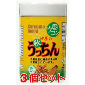 仲善 秋うっちん(ウコン)粉 100g 3個セット...