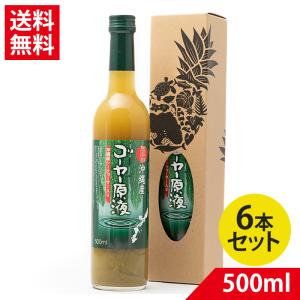 ゴーヤー原液500ml×6本【 送料無料】 野菜ジュースの商品画像