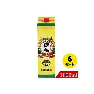 琉球泡盛 請福30度 1800ml×6 請福酒造 紙パック 沖縄