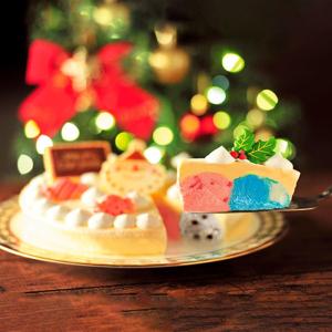 ブルーシールクリスマスアイスケーキ（バニラベース）　ブルーシール