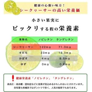 シークヮーサー シークワーサー 原液 1L3本...の詳細画像2