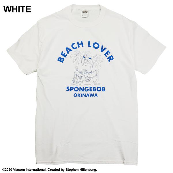 スポンジボブ Tシャツ キャラクター ティシャツ BEACH LOVER ハンモック メンズ レディ...