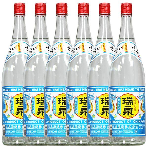 泡盛 瑞泉1800ml(一升瓶)30度×6本