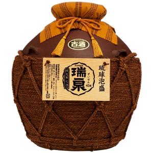 泡盛 瑞泉 古酒43度 五升シュロ縄巻壺（壺）（甕）9000ml /瑞泉酒造｜okinawamart