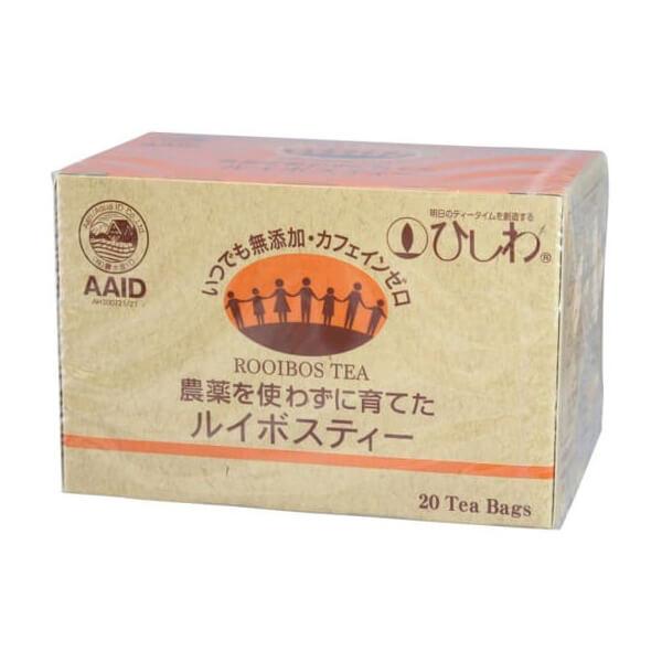 【12/1(月)限定！ポイント+8%】ひしわ 農薬を使わずに育てたルイボスティー（ティーバッグ）20...