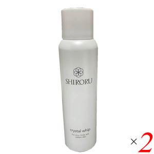 SHIRORU クリスタルホイップ 120g 6本セット 楽天市場】【公式】SHIRORU シロル 楽天市場限定 洗顔セット