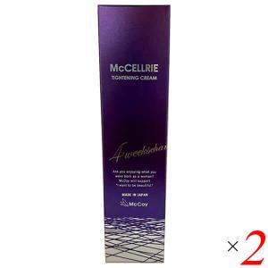 McCELLRIE マッコイ マクセリー タイトンクリーム 50g フェイス