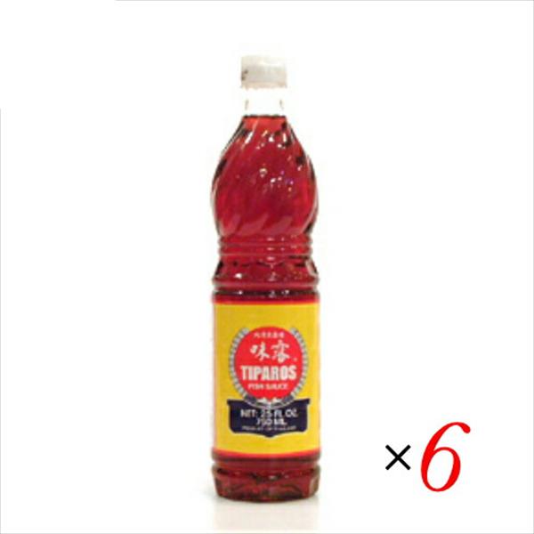 ナンプラー フィッシュソース ベトナム ティパロス フィッシュソース 700ml ×６本