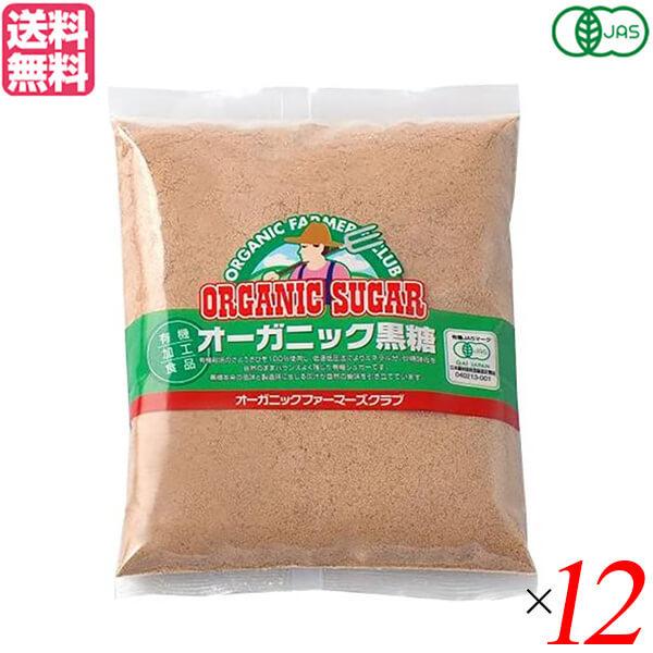 砂糖 黒糖 オーガニック 高橋ソース カントリーハーヴェスト オーガニック黒糖 400g 12袋セッ...