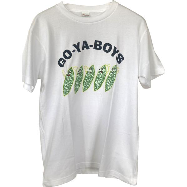 沖縄Tシャツ ゴーヤボーイズ　GOYA BOYS　白