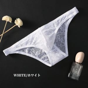 メンズ 総レース ビキニショーツ レース下着 ...の詳細画像5