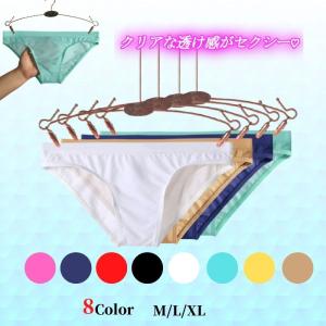 ユニセックスショーツ シースルー フルバック ...の詳細画像2