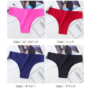 ユニセックス シームレス ハーフバックショーツ...の詳細画像5