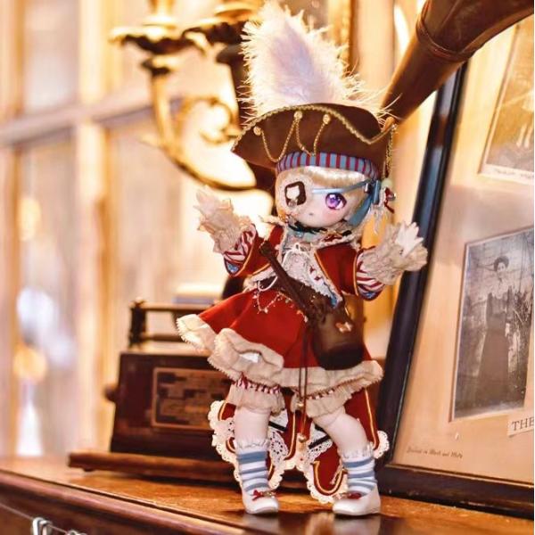 【DH/6分ベア】ベイビー海賊ピラトワ衣bjd DollHeartsワの心