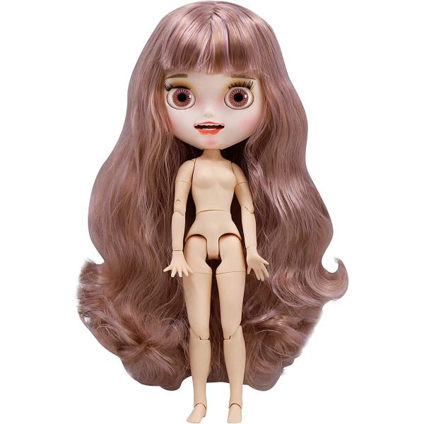 12インチドール本体み 練習用可愛いドール BJD 4色アイチェンジ ウィッグ交換 ハンド交換