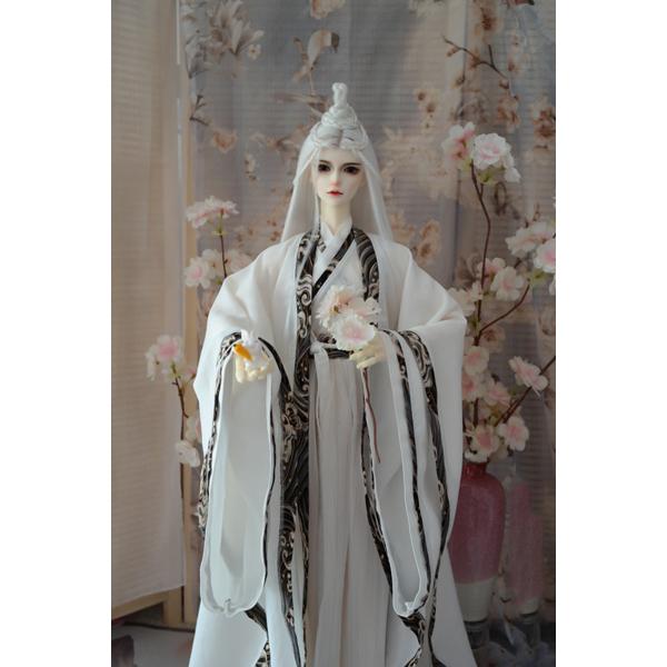人形の服,アクセサリー,古い中国の漢服の衣装,サムライドレス,強力な80cm,bjd/sd sd13...