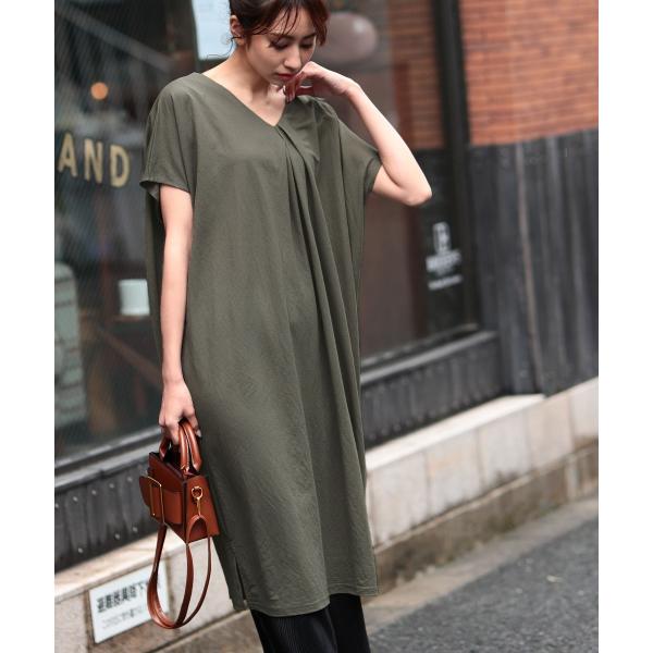 リネンタッチワンピース