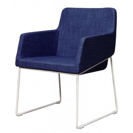 Arm Chair Lino: 03 A088 シー×ホワイト CONCEPTS アームチェア 食卓...